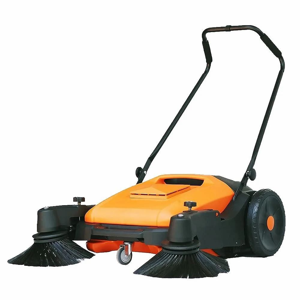 Manual Walk Behind Sweeper HWBMS 980, 500 mm, Battery