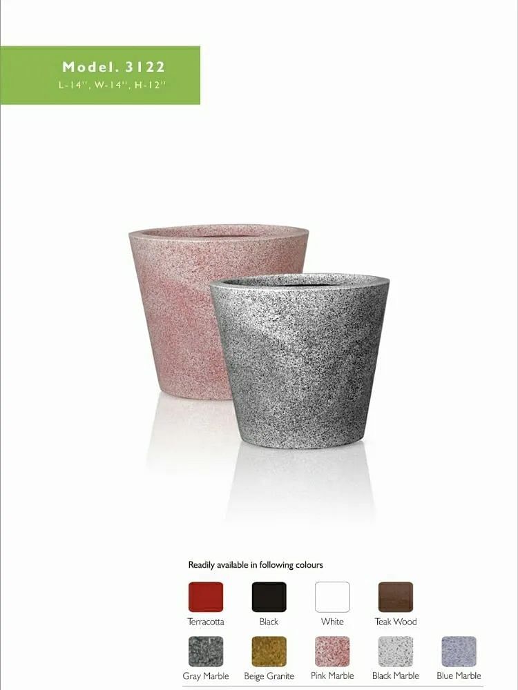 Many colours available Round Frp Garden Planters, For Indoor & Outdoor