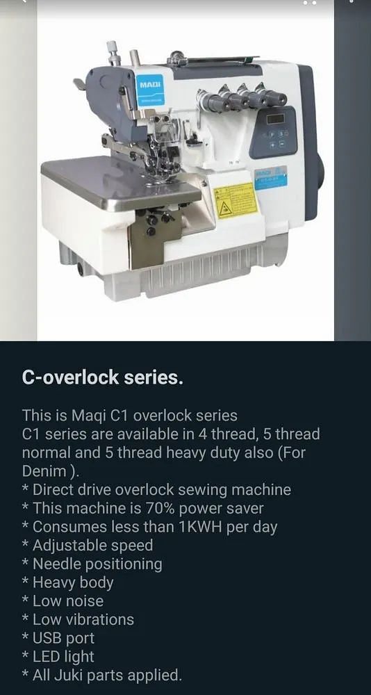 Maqi Overlock Machine