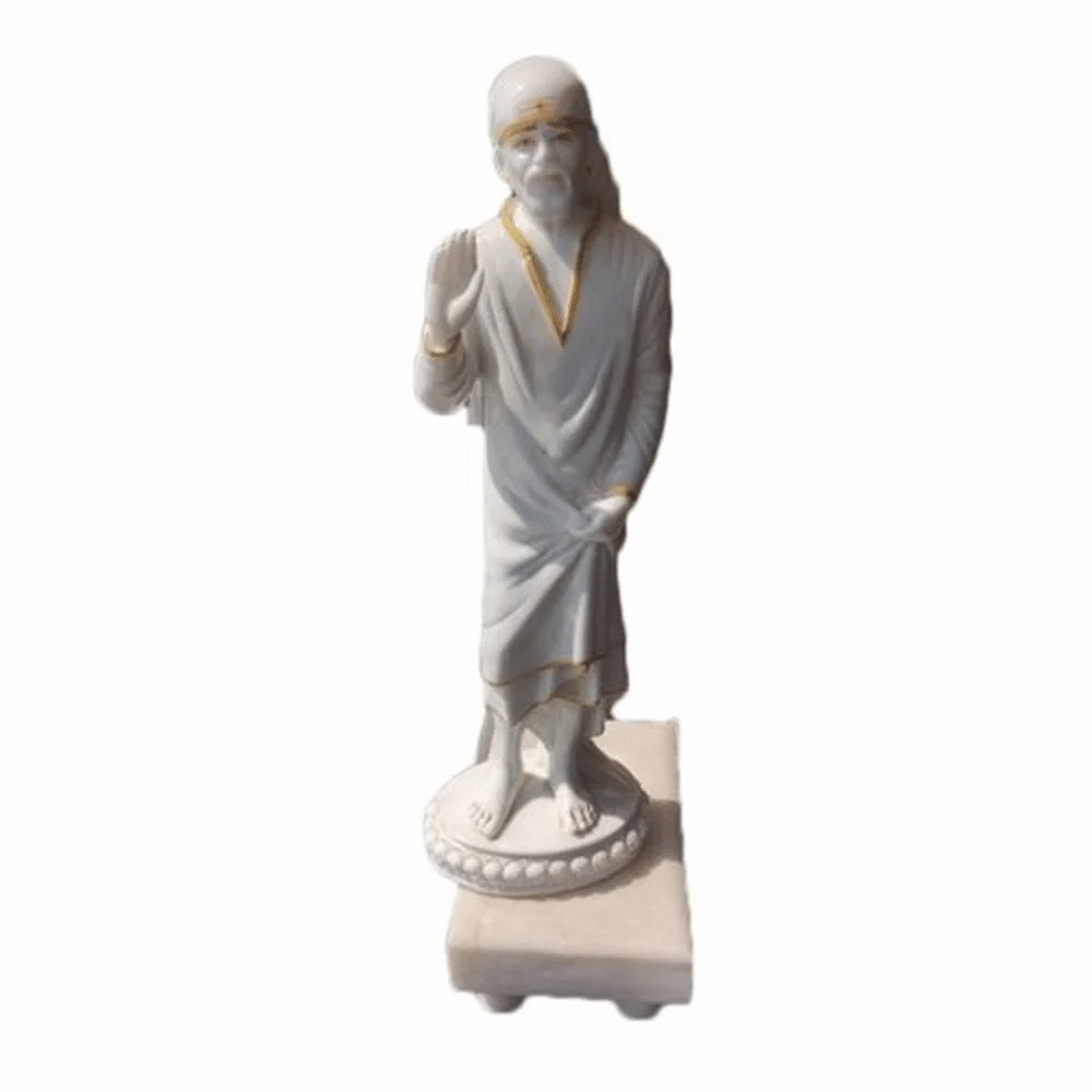 Marble Dust Sai Baba Statue