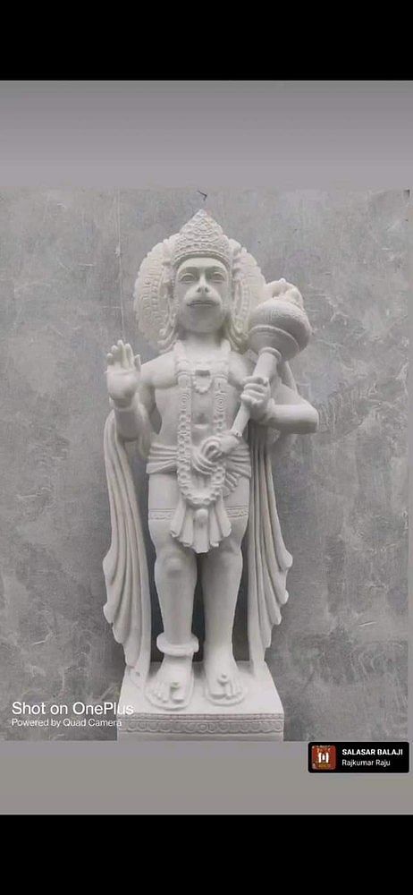 Marble Hanuman Statue