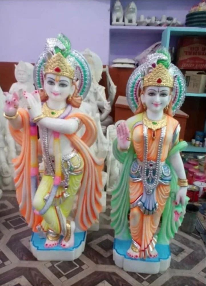 Marble Radha Krishna Statue, Temple