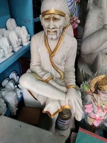 Marble Sai Baba Moorti