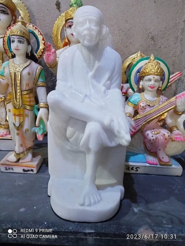 Marble Sai Baba Statue