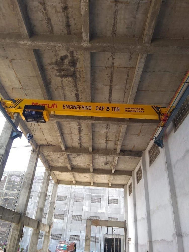 Maruti Electric Single Girder Eot Cranes, For Industrial