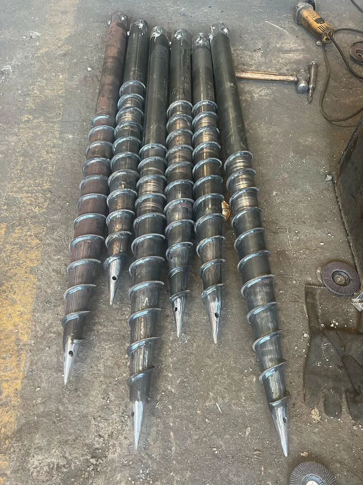 Material: Mild Steel Ground Screw Anchor, For Steel Ancoring