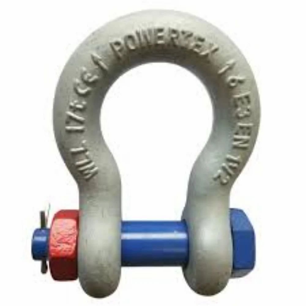 Material: Mild Steel Shackles Bow Shackle GI 8.5 T, For Industrial