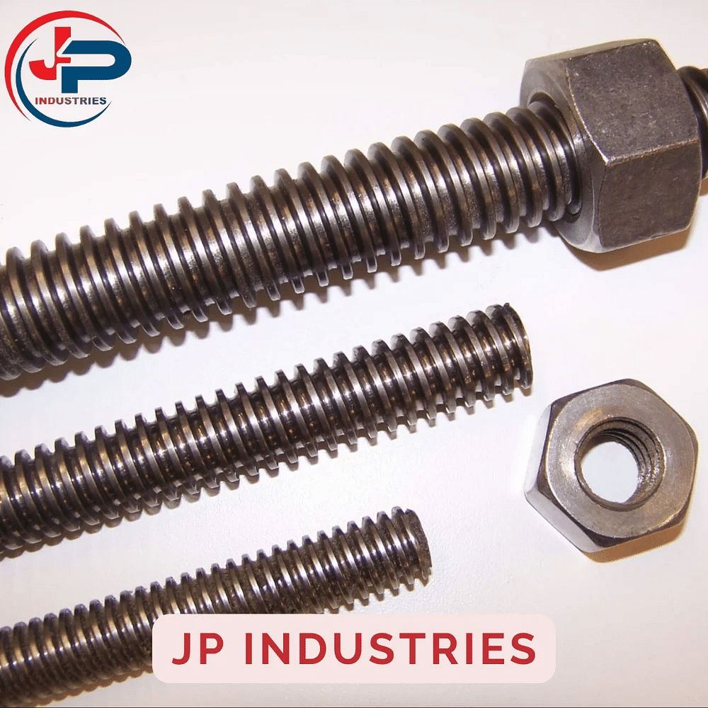 Material: Mild Steel Threaded Rod, Round