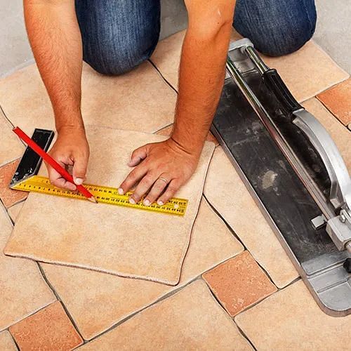 Matte And Shiny Residential Tile Flooring Services