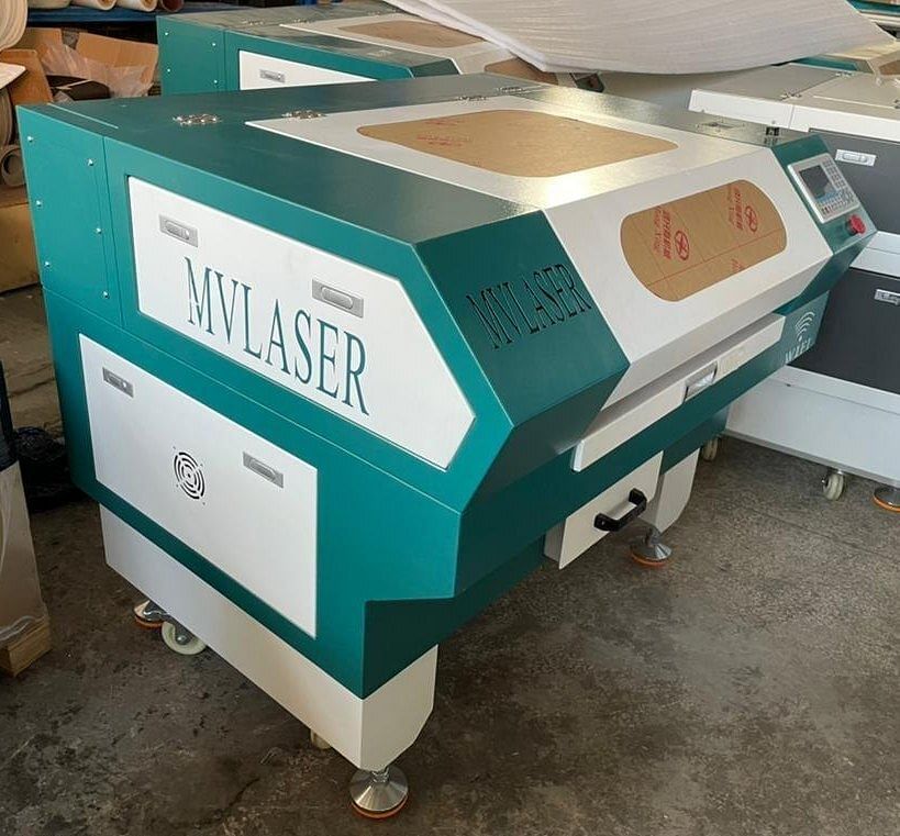 MDF Mild Steel Co2 Laser Cutting Machine, Automation Grade: Automatic, Model Name/Number: Mv-6040 / 9060