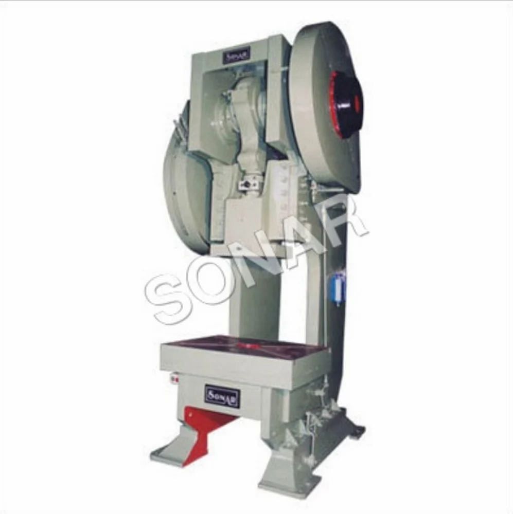 Mechanical C Type Power Press Machine, Capacity: Up To 10 Tons