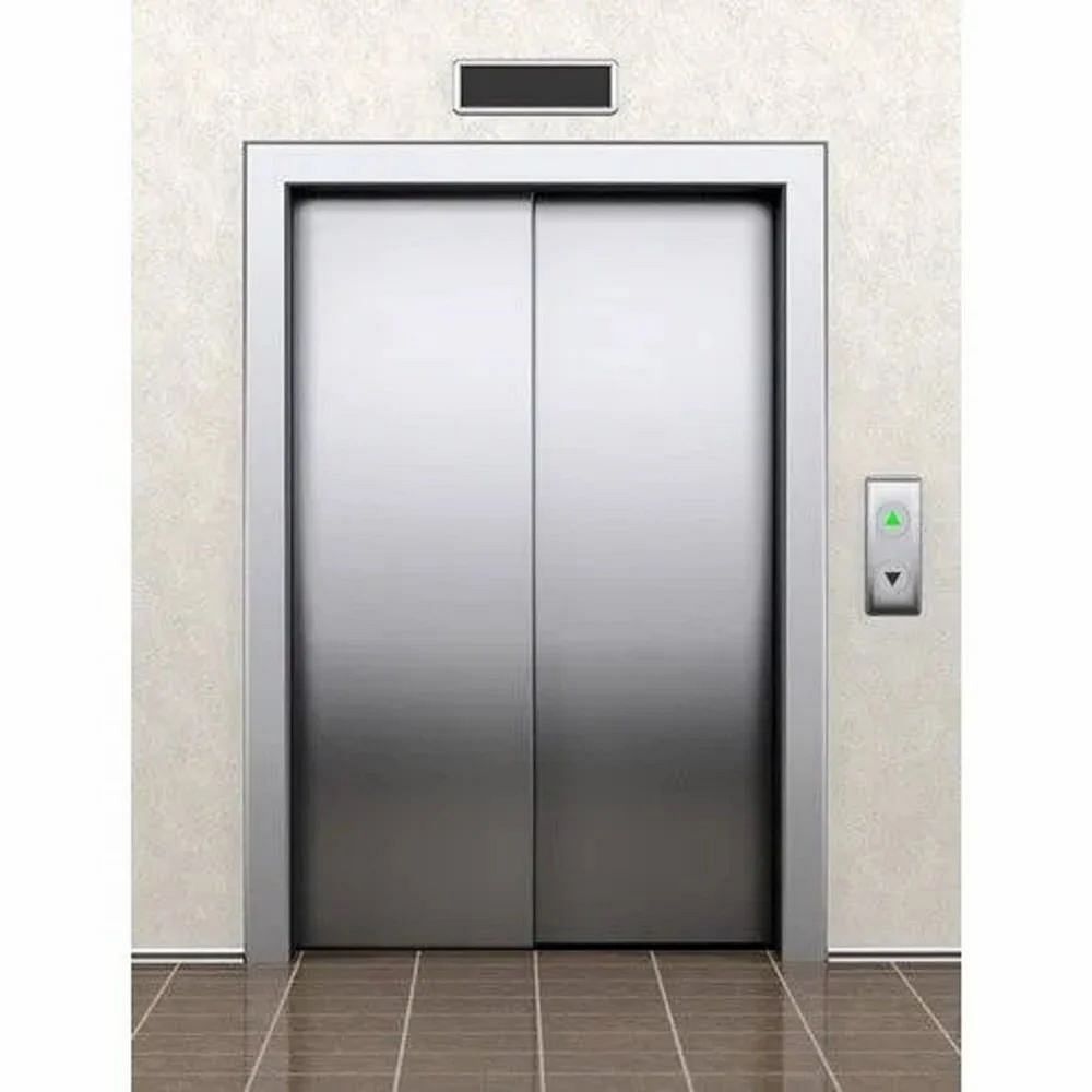 Metal Ss 800mm Side Opening Auto Door, For Elevator