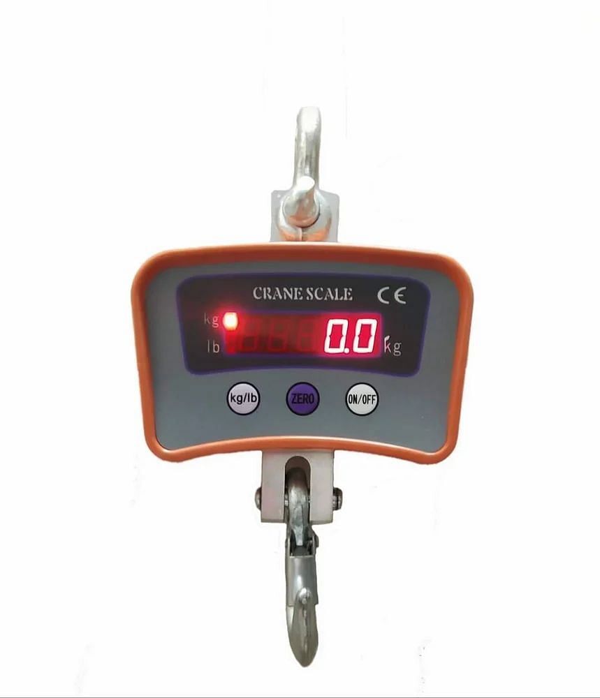 Metis Aluminium Die Casting 500 Kg Digital Hanging Scale, Capacity Tons: 0.5 Ton, Size: Regular