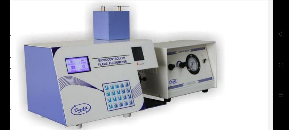 Microprocessor Based Flame Photometer With Na And K Filters