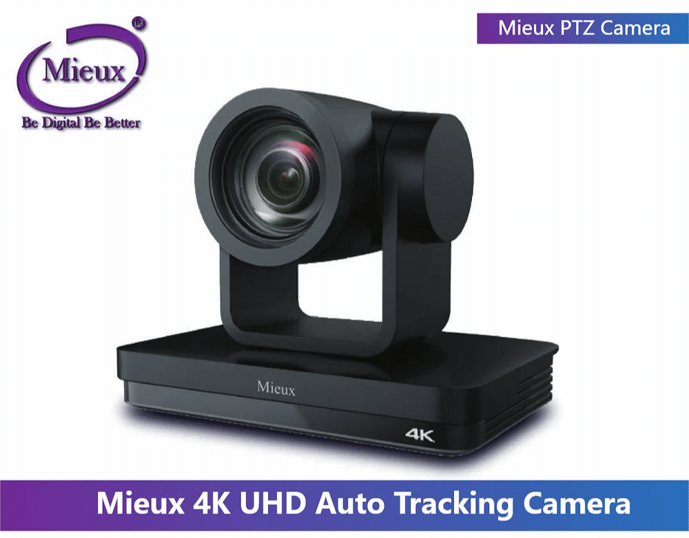 MIEUX PTZ Motion Tracking Camera, Camera Range: 15 to 20 m