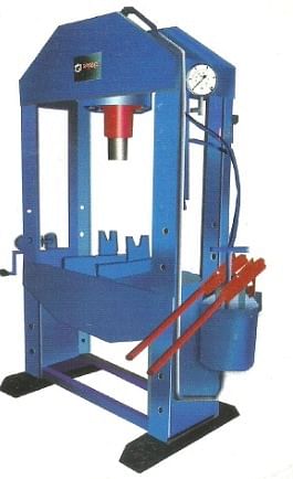 Mild Steel 150 Ton Hand Operated Hydraulic Press, Automation Grade: Automatic