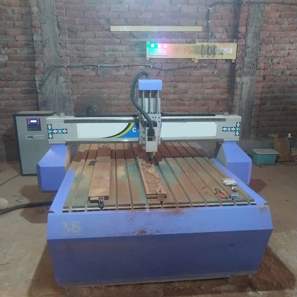 Mild Steel 4.5 KW CNC Wood Router