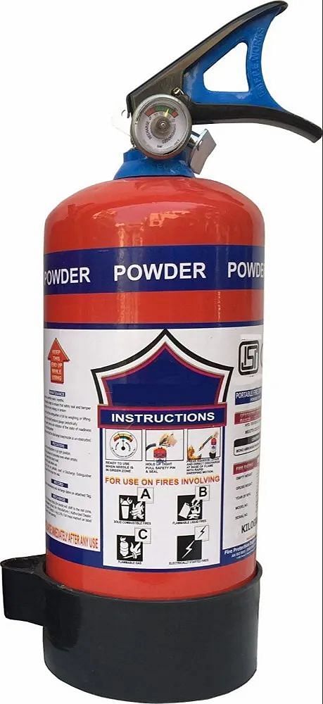 Mild Steel A B C Dry Powder Type 6 kg Fire Extinguisher