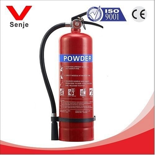 Mild Steel A B C Dry Powder Type ABC Dry Powder Fire Extinguisher, for Industrial, Capacity: 6kg