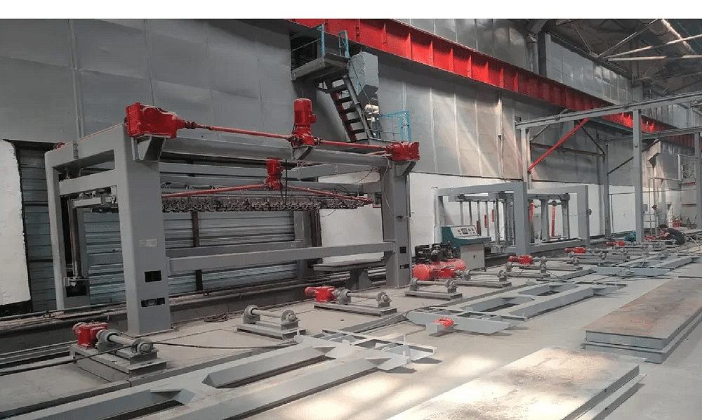 Mild Steel AAC Semi Automatic Manufacturing Plant, For Construction, Capacity: 2400 Blocks Per Hour