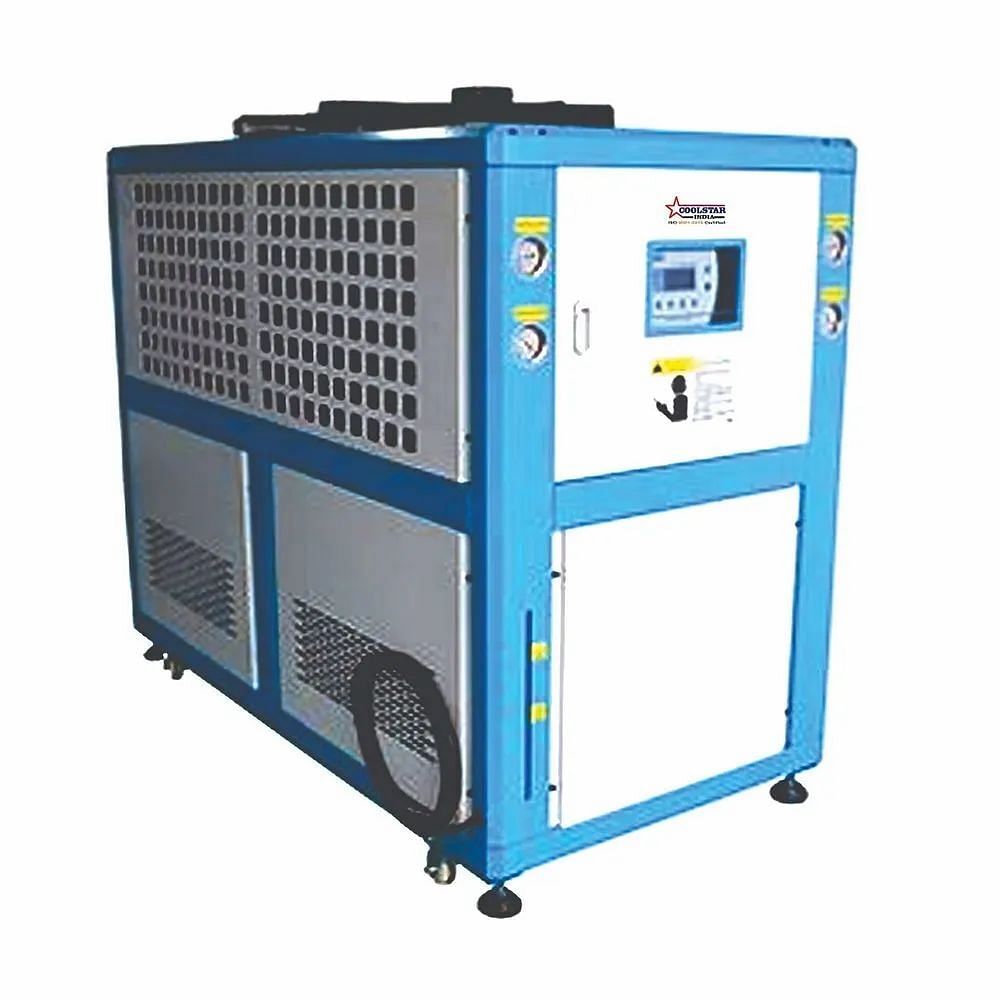 Mild Steel Air Cooled Chiller, For Industrial, 460 V