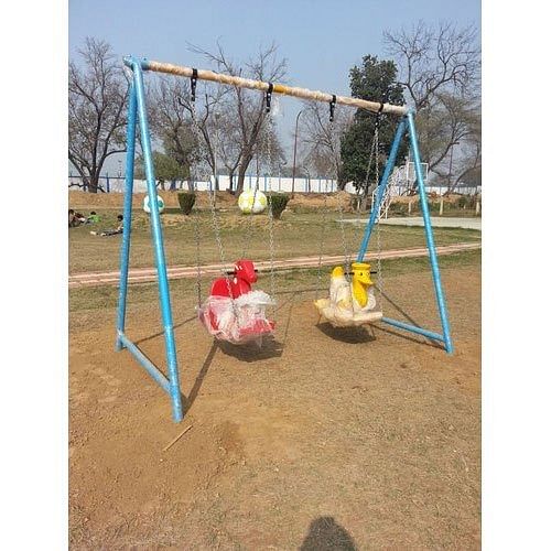 Mild Steel And FRP Two Animal Swing, Seating Capacity: 2 Seater