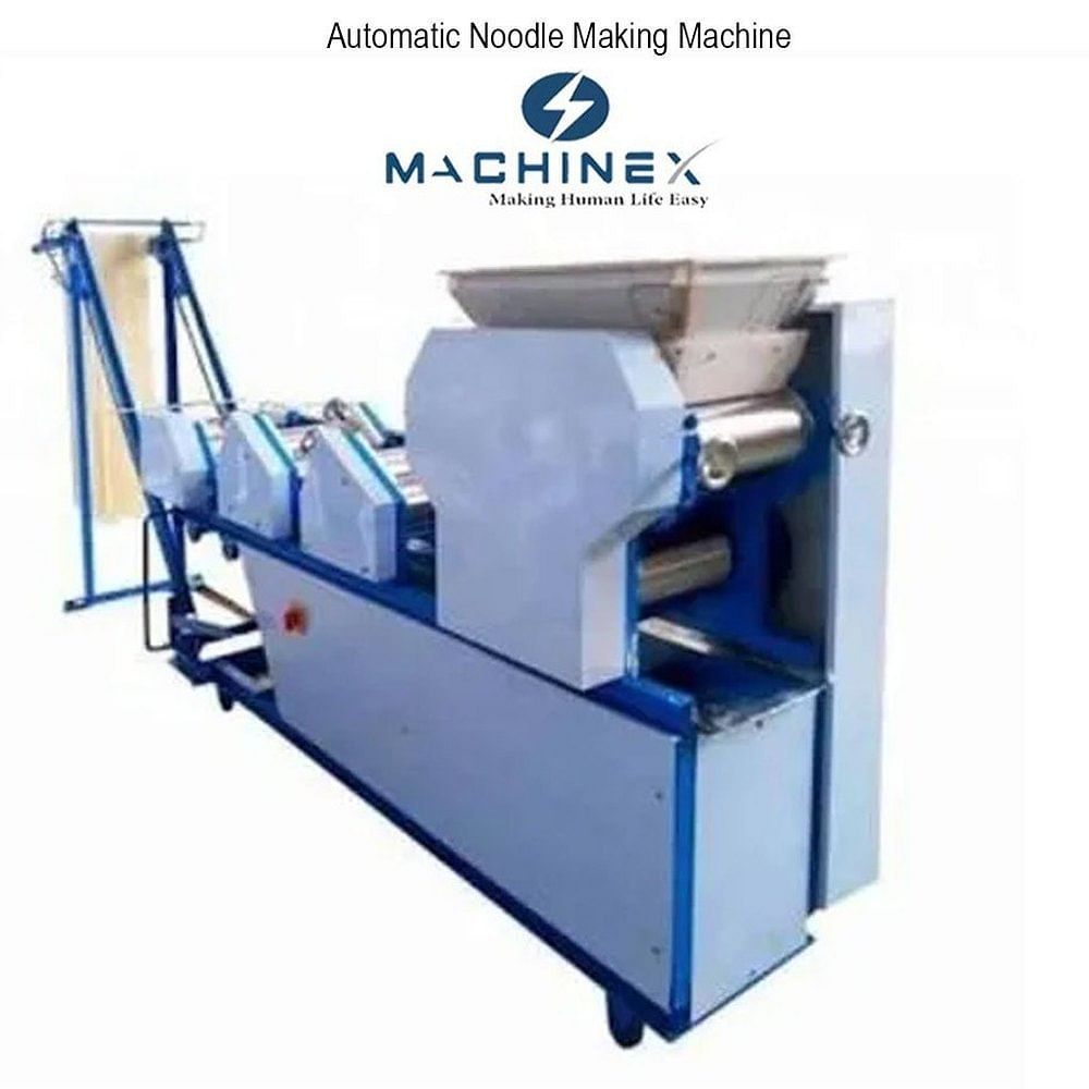 Mild Steel Automatic Noodle Making Machine, Capacity: 300 Kg Per Hr, 450 Kg