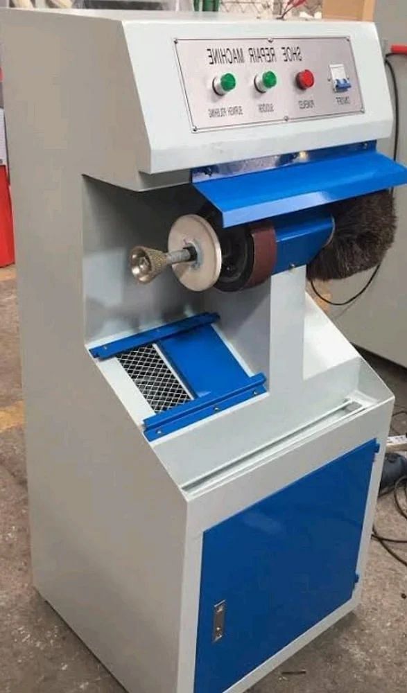 Mild Steel Automatic Shoe Shining Machine, Production Capacity: 200 ml/15 Sec