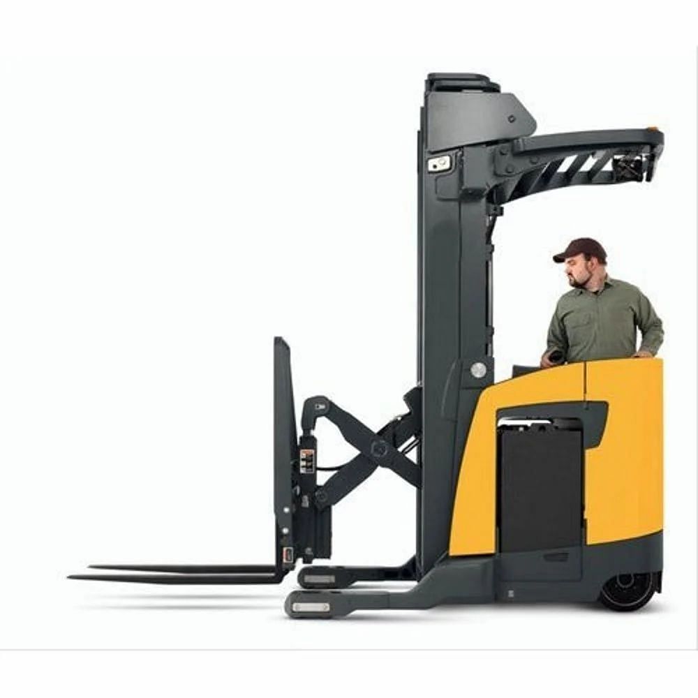 Mild Steel Battery Operated Reach Truck