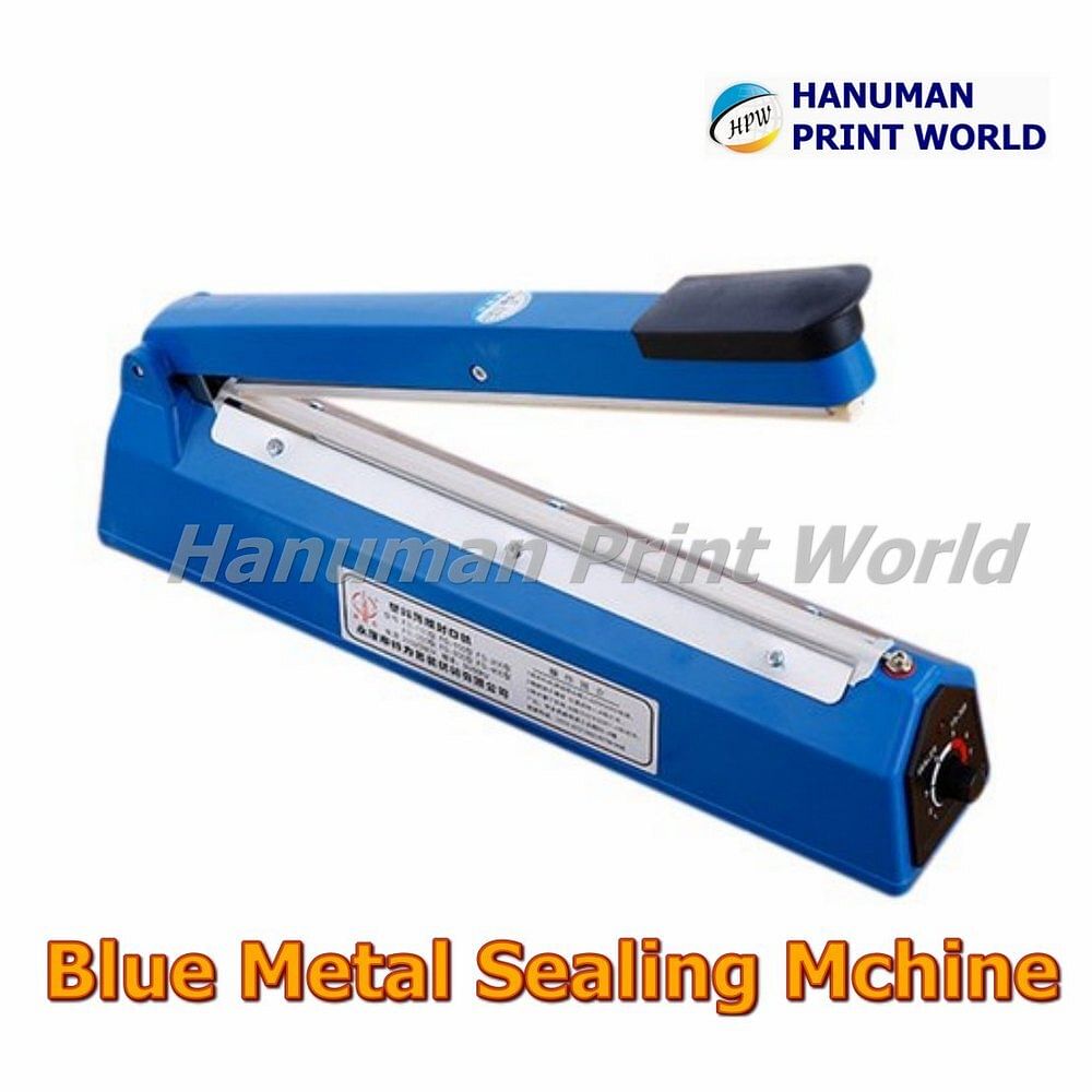 Mild Steel Blue Metal Sealing Machine, Packaging Type: Box