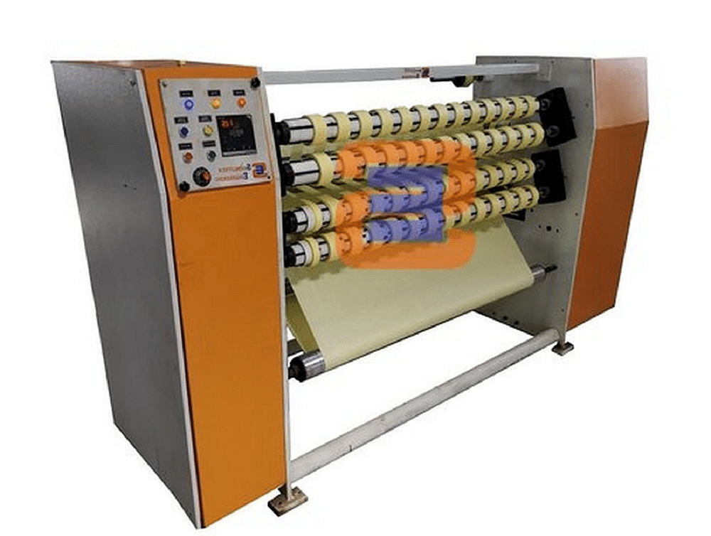 Mild Steel BOPP Self Adhesive Tape Coating Machine, 6.5 kW, Production Capacity: 40 Mpm