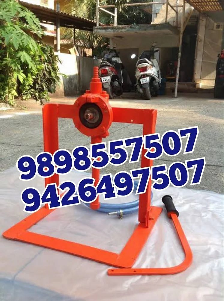 Mild Steel Cement Grouting Pump, For Construction, Max Flow Rate: Standard