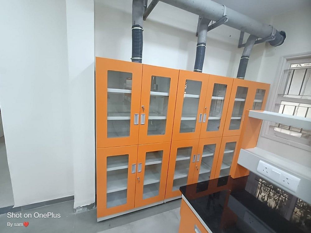 Mild Steel Chemical Storage Cabinet, For Industrial