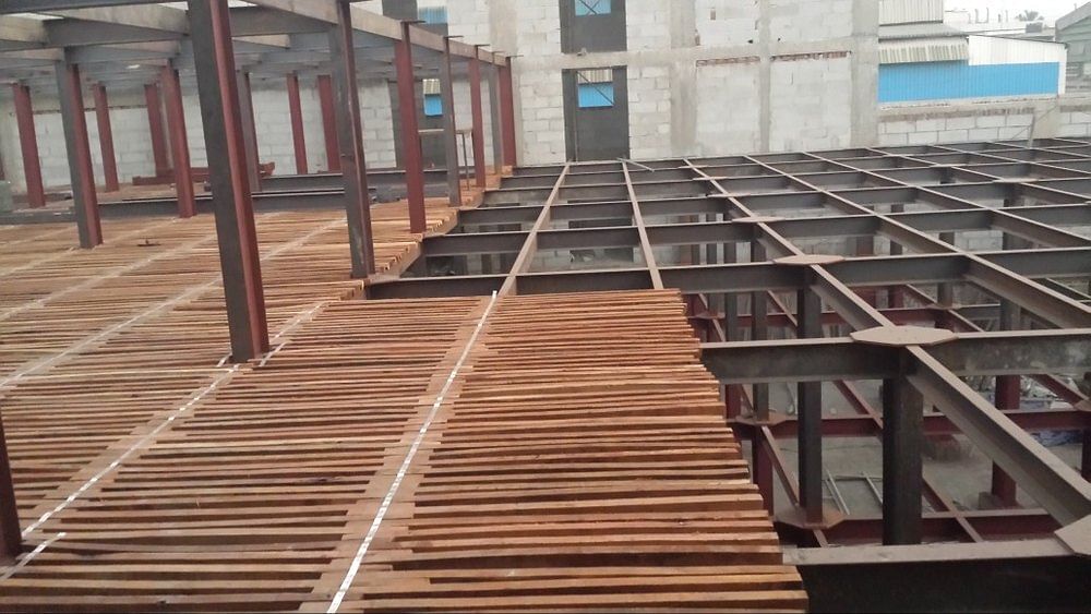 Mild Steel Cold Storage Structure Fabrication & Erection