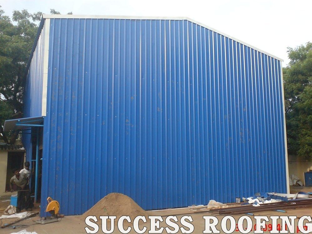 Mild steel Color Coated Residential Roofing Solutions, For Quality Material