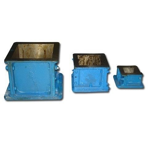 Mild Steel Cube Moulds, Hand, Size: 150mm