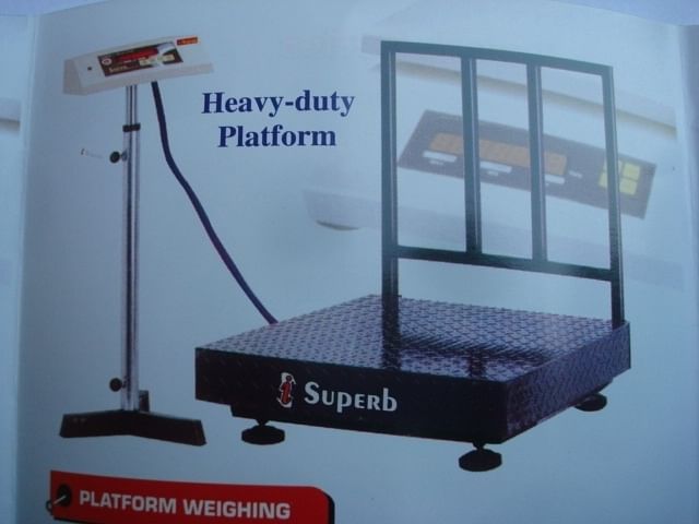 Mild Steel Digital Platform Scales, For Industrial