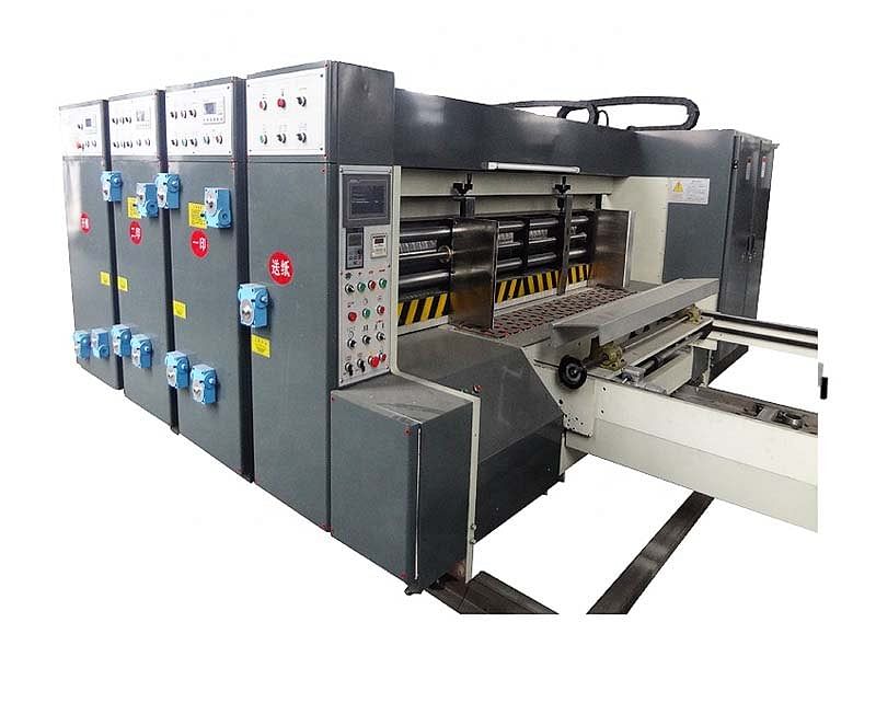 Mild Steel Double Color Flexo Printing Partition Slotter Machine, Number Of Colors: 2, Model Name/Number: HP-LS900