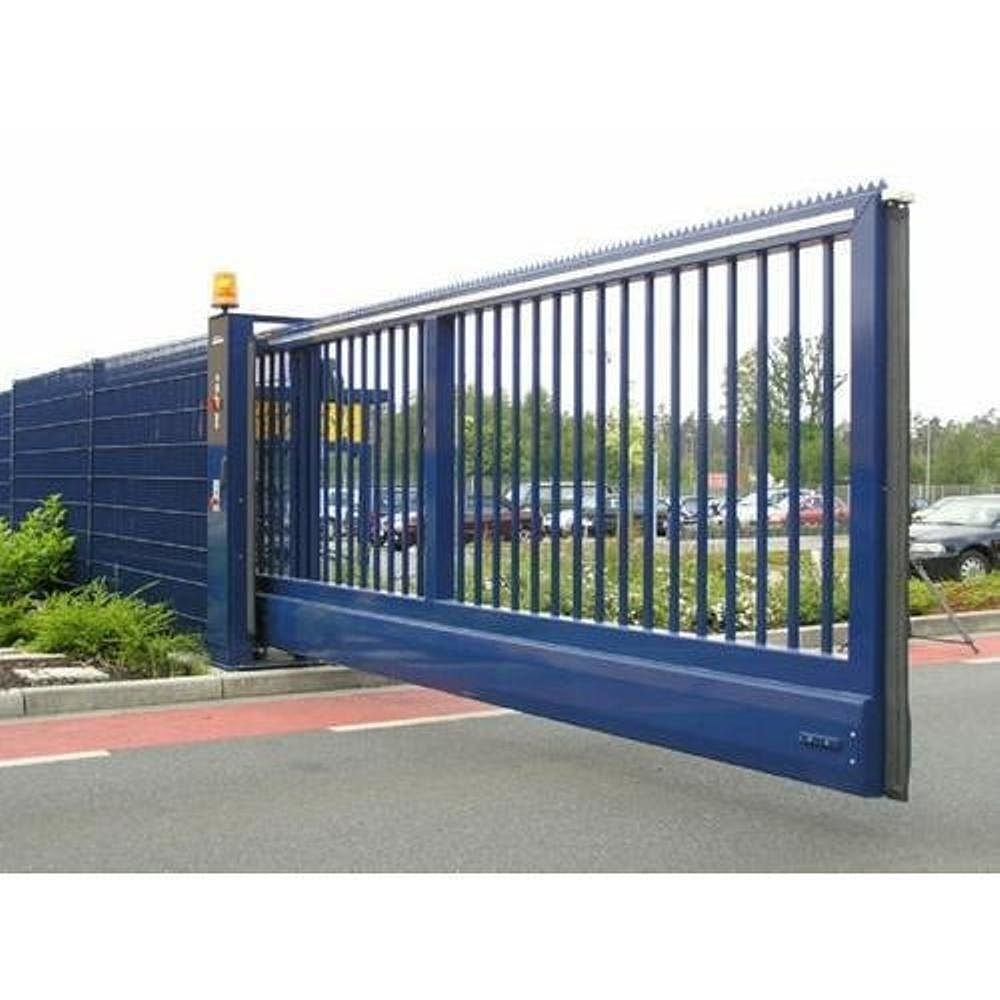 Mild Steel Electric Motorized Sliding Gate, For Industrial