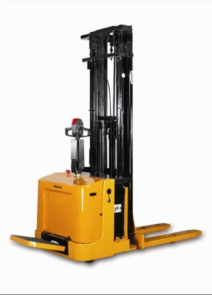 Mild Steel Electric Pedestrian Operated Stacker