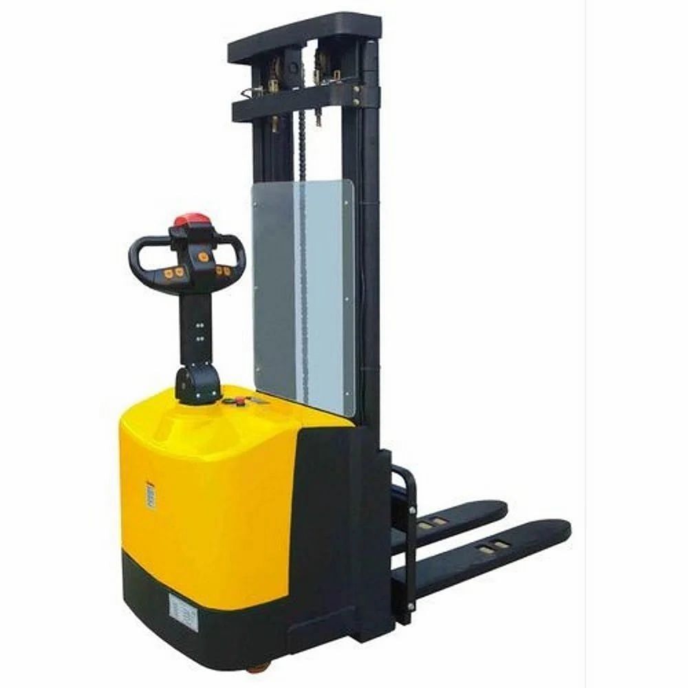 Mild Steel Electric Stacker ., For Material Handling, Lifting Capacity: 200-250 kg