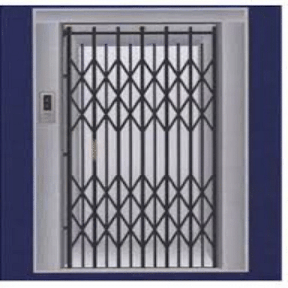 Mild Steel Elevator Collapsible Door