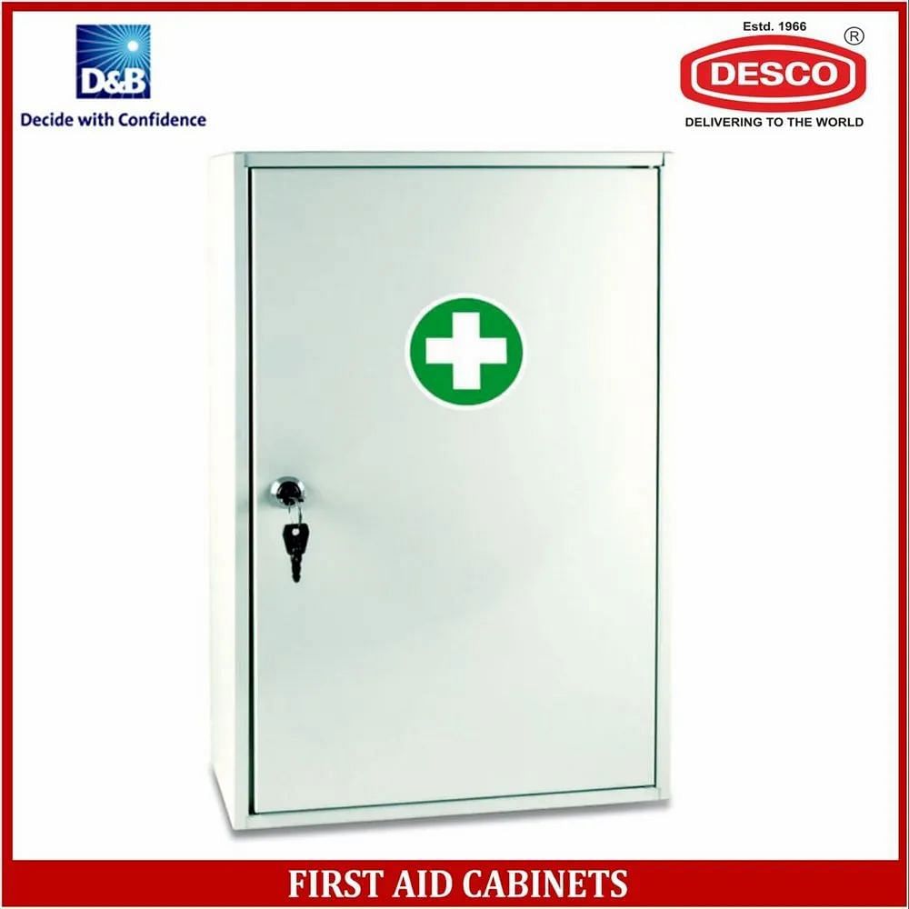 Mild Steel First Aid Cabinets Desco, For Hospital