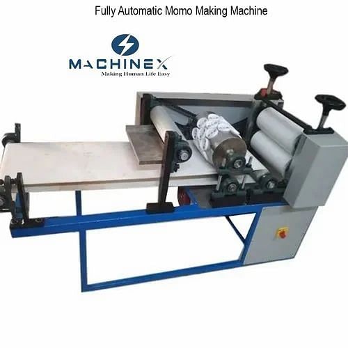 Mild Steel Fully Automatic Momo Making Machine, For Restaurant, Capacity: 1500 Pieces/Hr