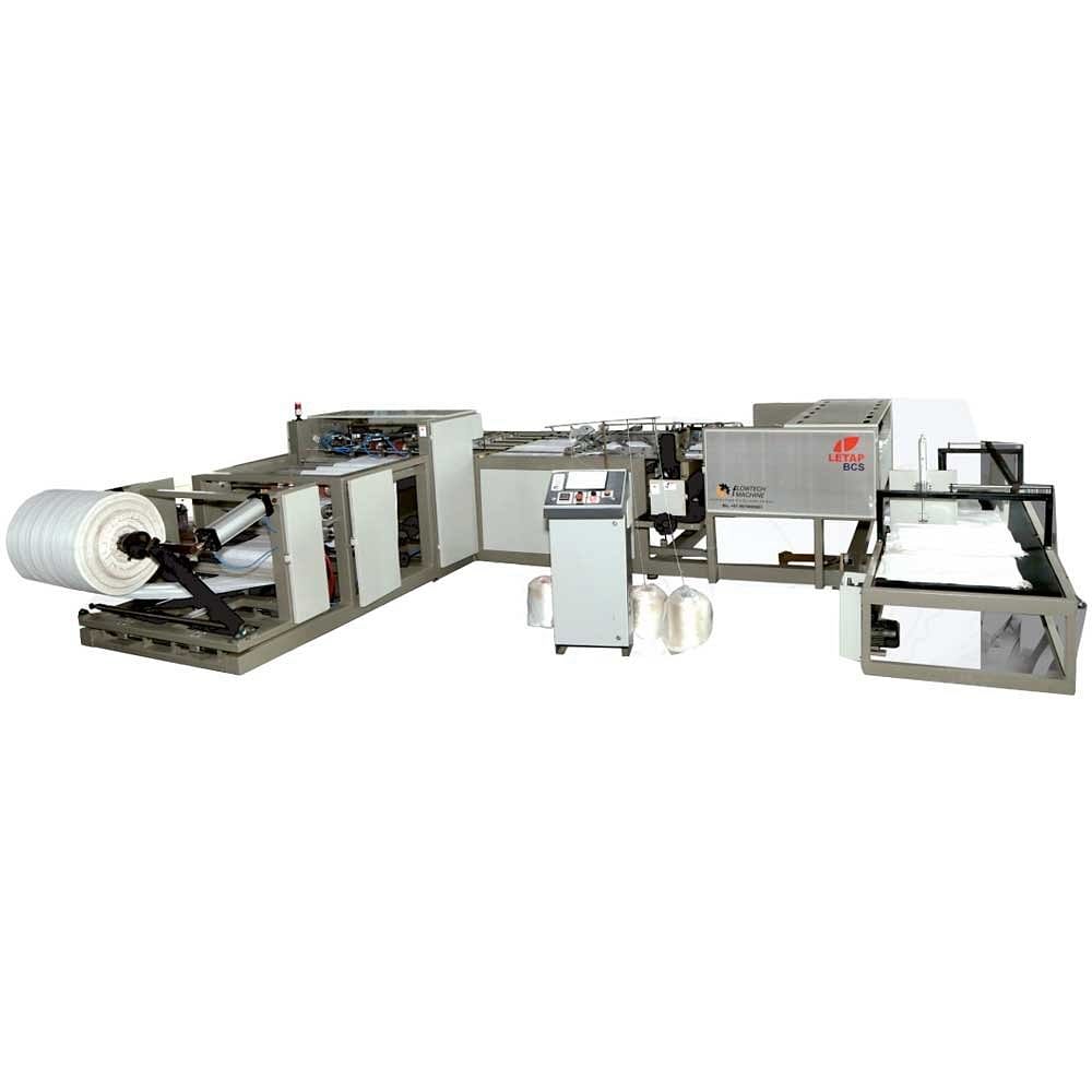 Mild Steel Fully Automatic Woven Bag Cutting Machine, Model Name/Number: Litap Bcs, Capacity: 90 Bag/Hr