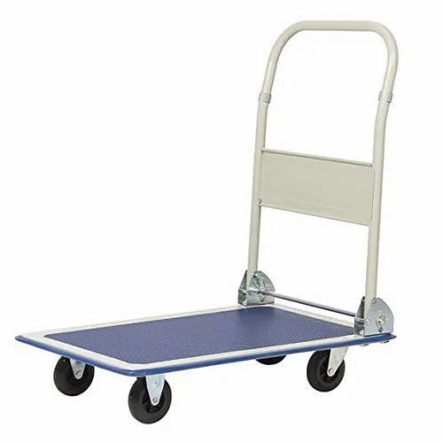 Mild Steel Gray Platform Hand Trolley