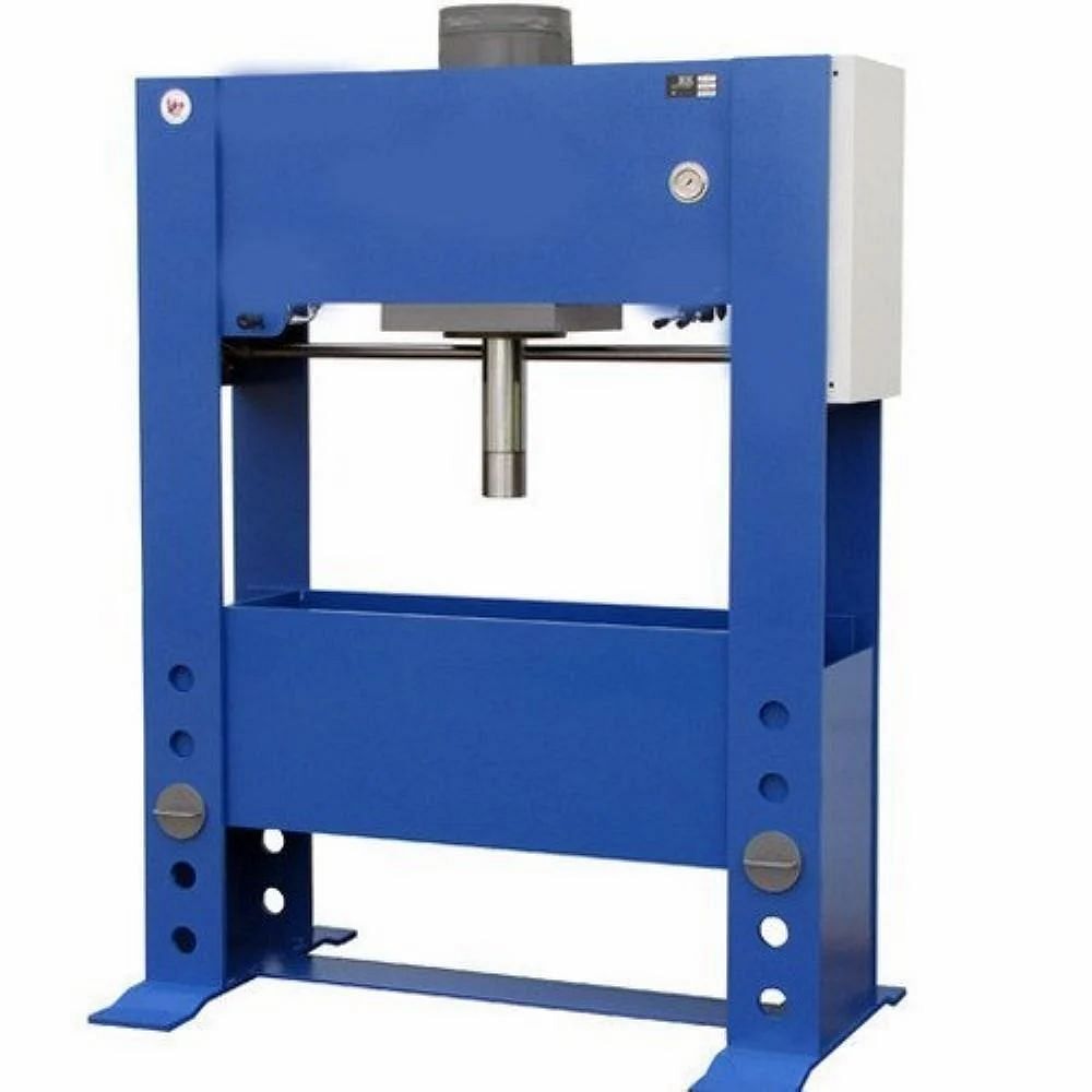 Mild Steel H Frame Hydraulic Press, Automation Grade: Manual, Capacity: 10 T