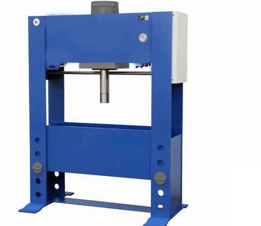 Mild Steel H Frame Hydraulic Press Machine, Automation Grade: Automatic