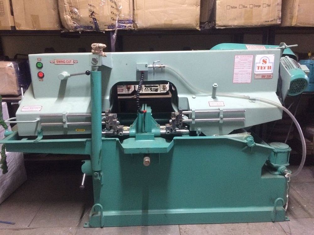 Mild Steel Horizontal Metal Cutting Bandsaw Machine, Capacity: 175 MM To 350 MM