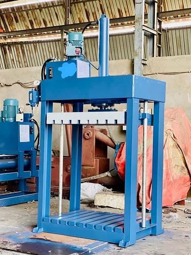 Mild Steel Hydraulic Cotton Baling Press, Automation Grade: Automatic